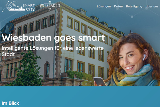 Neue Webseite für Smart City Wiesbaden ist online gegangen.
