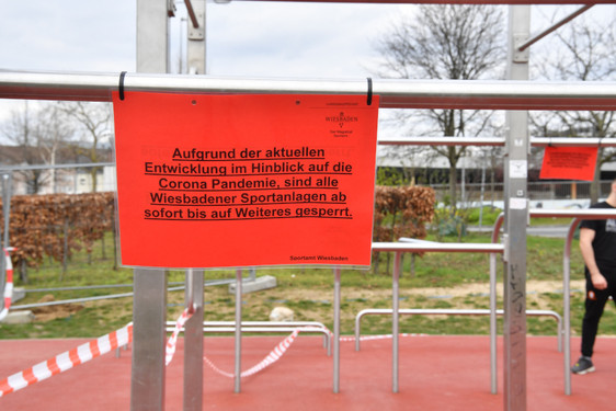 Die städtischen Sportanlagen bleiben vorrübergehend noch geschlossen.