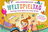 In Wiesbaden werden am 26. und 28. Mai Spielzonen zum Weltspieltag von der Stadt organisiert.