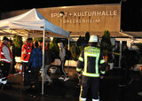 Flüchtlinge kommen in Wiesbaden Breckenheim an