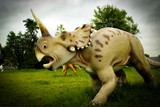 Dinosaurier-Erlebnis-Spaß: "Jurassic World" in Wiesbaden-Biebrich. Große und beeindruckende Dino-Ausstellung.