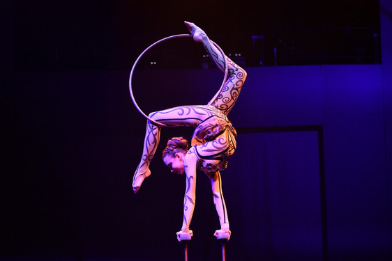Artisten des Wiesbadener European Youth Circus zu Gast in Monte Carlo