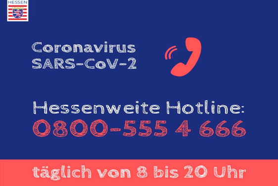 Informationen zum neuen Coronavirus SARS-CoV-2 in Deutschland und Hessen.