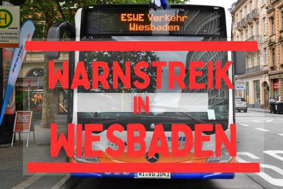 Am Freitag, 17. Februar, werden die Wiesbadener Verkehrsbetriebe bestreikt! Fahrgäste müssen sich auf Ausfälle und Verzögerungen einstellen.