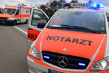 Das Bremsmanöver eines Motorradfahrer am Dienstagabend hatte für den 81-Jährigen in Wiesbaden mit Folgen. Er stürzte und verletzte sich schwer.