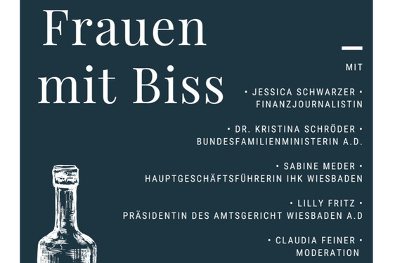 Im Eckhaus in Wiesbaden findet am Dienstag, 24. Mai, eine Dikussionsrunde zum Thema "Frauen mit Biss" statt.