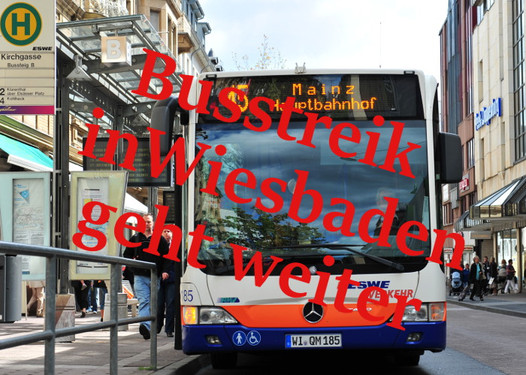 Busstreik Wiesbaden Heute