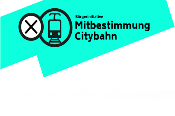 Das Logo der Wiesbadener Bürgerinitiative CityBahn.