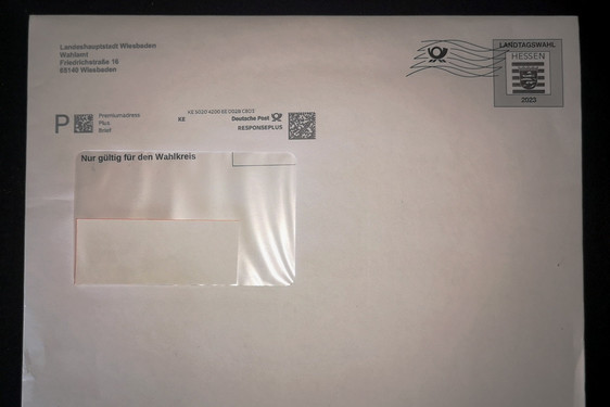 Landtagswahl am 8. Oktober: Höchste Zeit für Briefwahl in Wiesbaden.