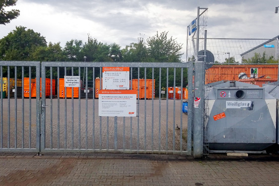 Wertstoffhöfe, Kleinannahme und Sonderabfallkleinannahme in Wiesbaden geschlossen