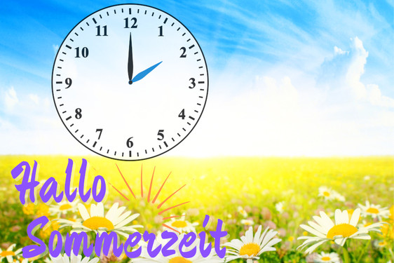Sommerzeit: Am Sonntag, 26. März 2023, wird die Uhr wieder umgestellt!