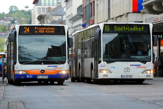 Weitere Anpassungen im Busverkehrsangebot von ESWE Verkehr während der Corona-Krise in Wiesbaden.