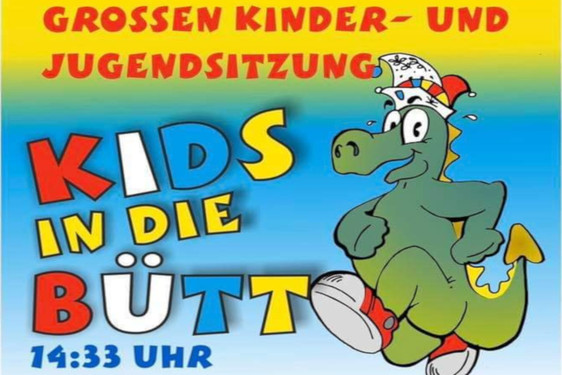 Kinder- und Jugendsitzung "Kids in der Bütt" in Wiesbaden.