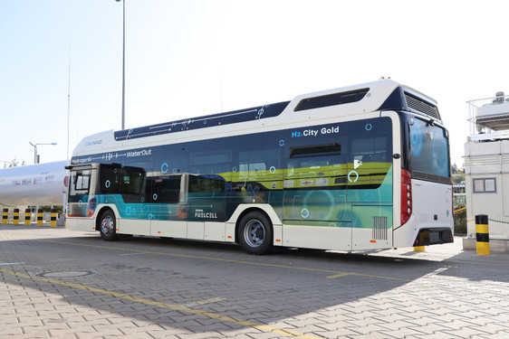 In Wiesbaden werden in Zukunft Brennstoffzellenbusse des portugiesischen Fahrzeugherstellers CaetanoBus S.A. fahren.