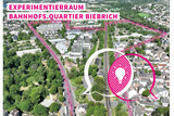 In Wiesbaden-Biebrich findet das 2. Zukunftsforum zum Bahnhofs.Quartier statt, bei dem sich die Bürger über das Projekt informieren, aber auch mitgestalten können.