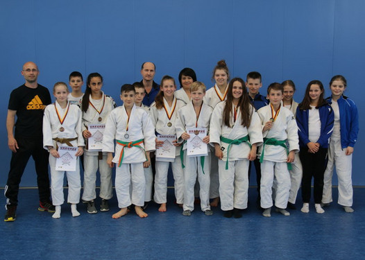 Kim-Chi Judoka bei den Hessischen Einzel-Meisterschaften U15 in Rüsselsheim erfolgreich