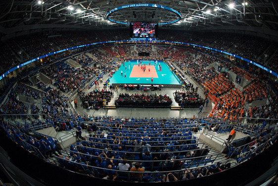 Blick aufs Pokalfinale in der SAP Arena
