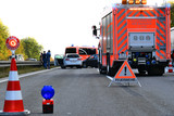 Am Montagmittag kam es auf der A3 bei Niedernhausen zu einem Verkehrsunfall mit vier beteiligten Fahrzeugen. Zwei Menschen wurden dabei verletzt. Rettungskräfte waren im Einsatz.