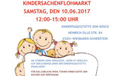 Flyer Kindersachenflohmarkt Schierstein