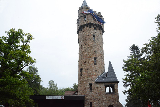 Der Kaiser-Wilhelm-Turm auf dem Schläferskopf.