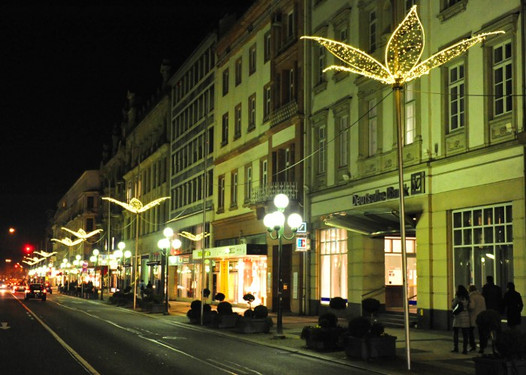 Weihnachtsbeleuchtung Wilhelmstraße